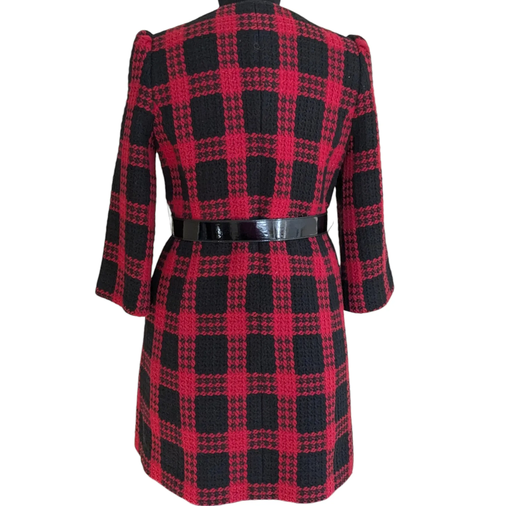 LOFT Plaid Coat Size 8