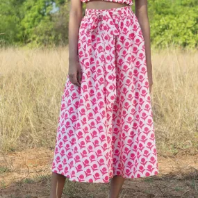 Loulou Skirt Pink Pottery - S