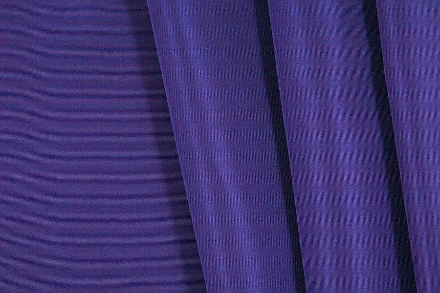 Luxurious Royal Violet Silk Faille (Made in Italy)