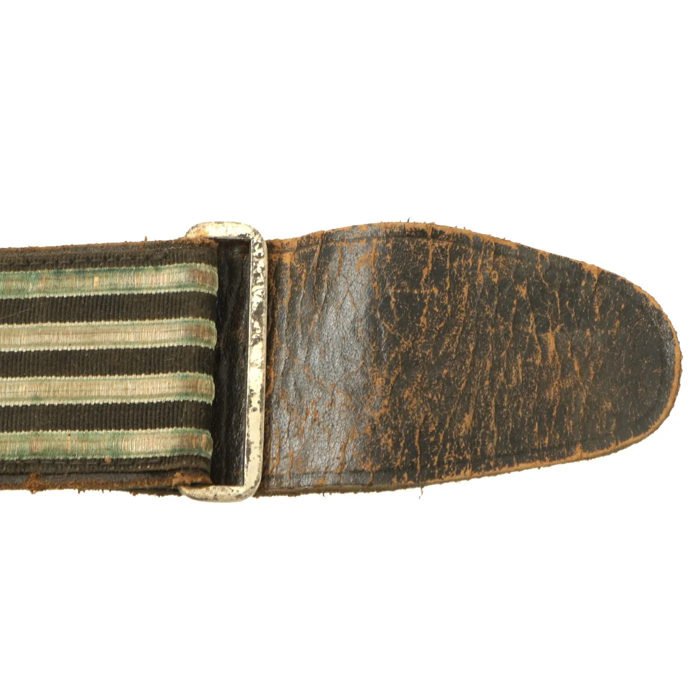 Original U.S. Spanish American War Army Officer Dress Sword Belt with Model 1872 Eagle Plate Buckle