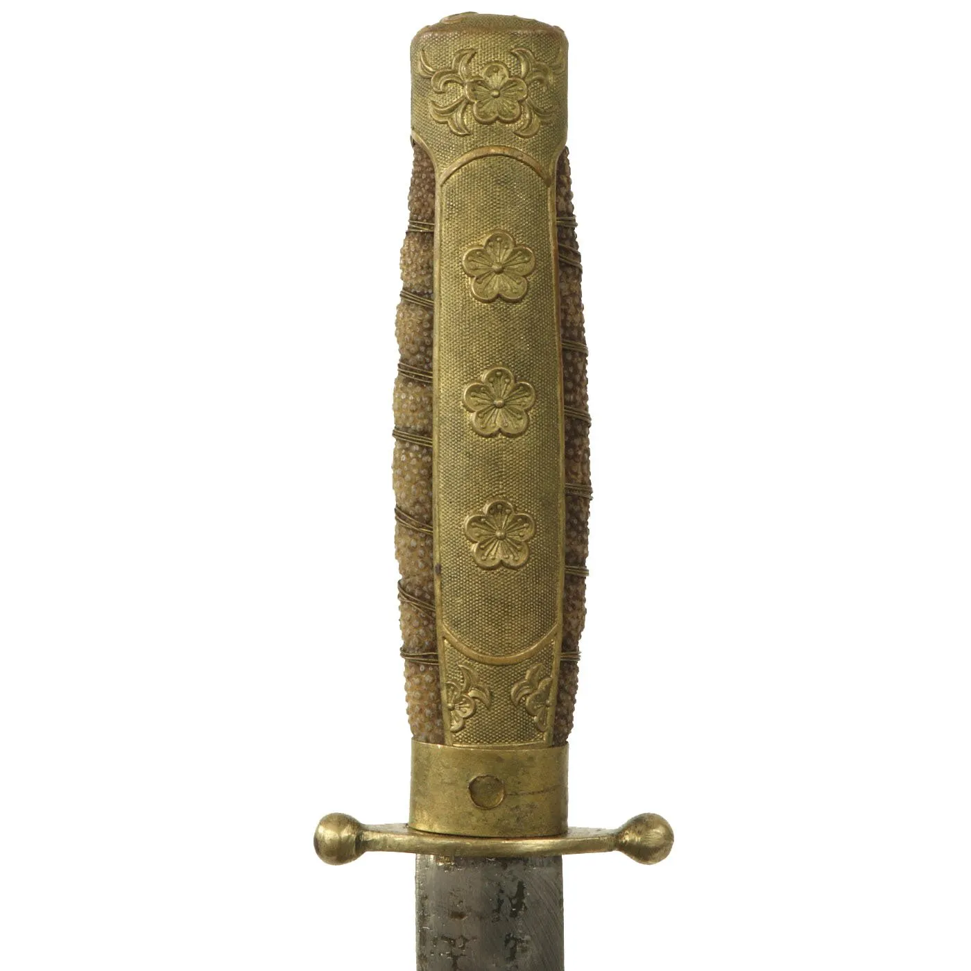 Original WWII Chinese National Revolutionary Army Officer Dagger with Replacement Scabbard - Kuomintang