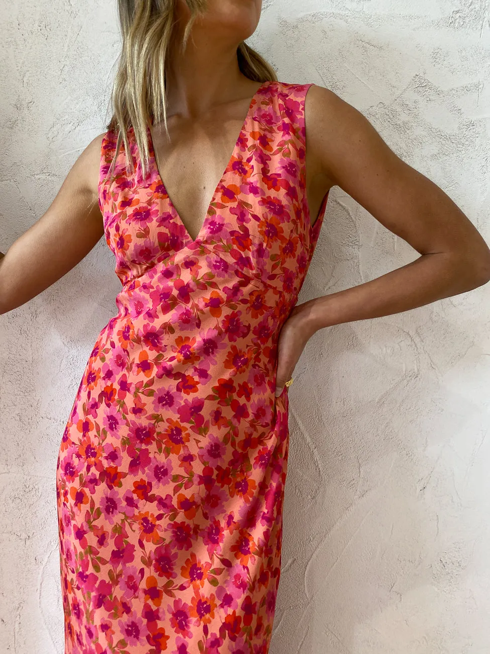 Ownley Tulip Dress in Garden Party