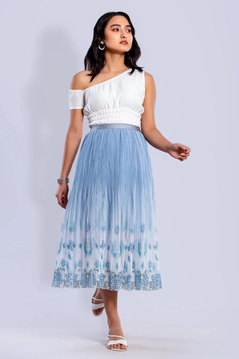 Premium Pleated Shaded Skirt