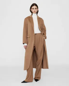 QUINN COAT / CAMEL CASHMERE BLEND