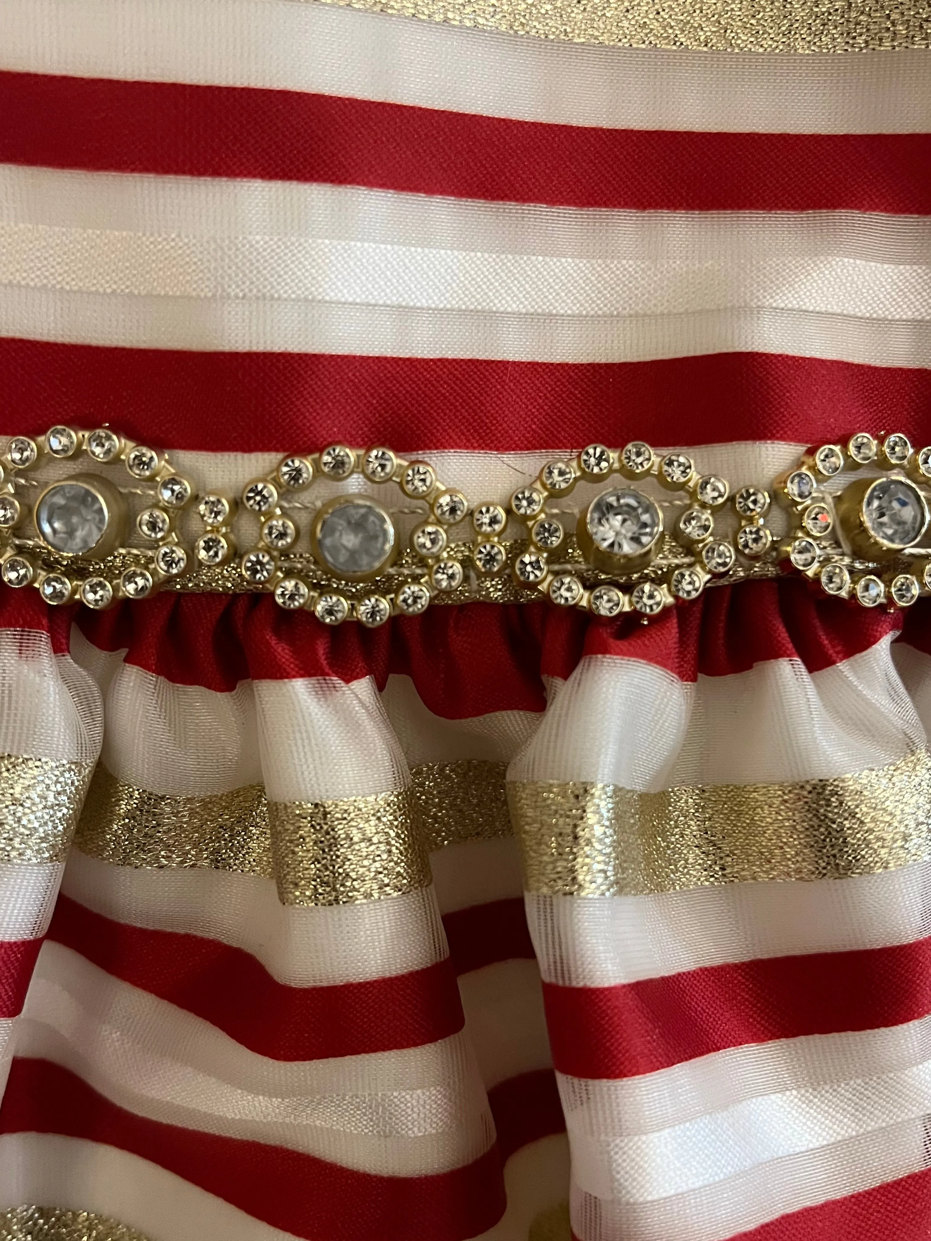 RARE EDITIONS FESTIVE SPRINKLES DRESS (SZ 10)