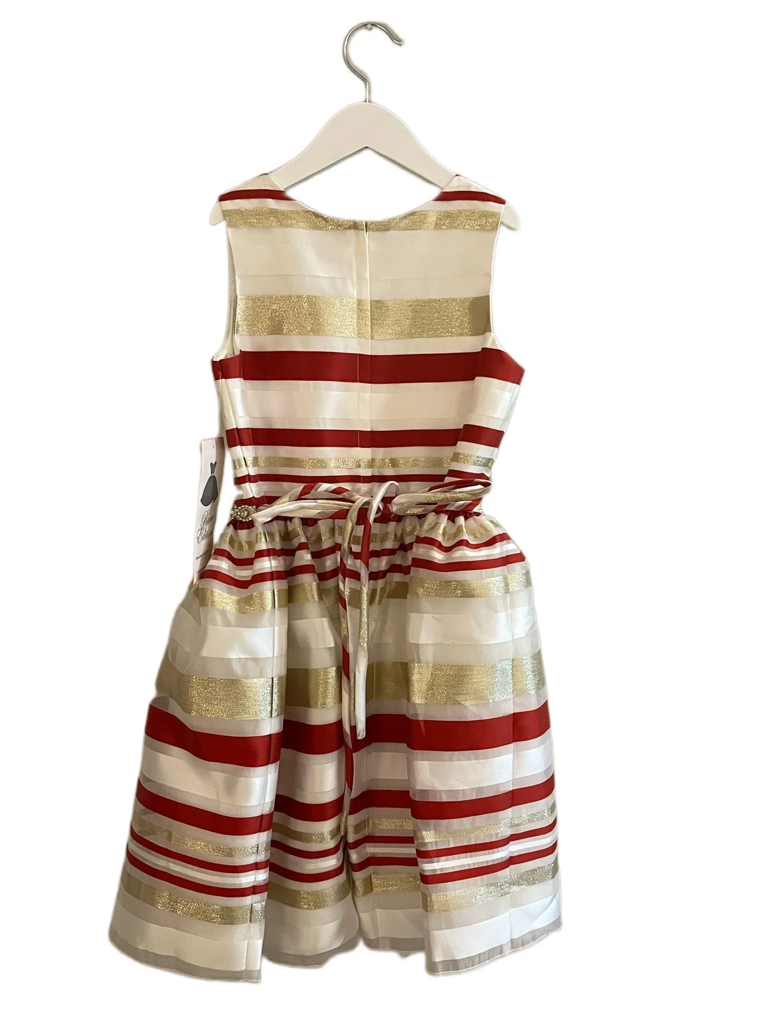 RARE EDITIONS FESTIVE SPRINKLES DRESS (SZ 10)