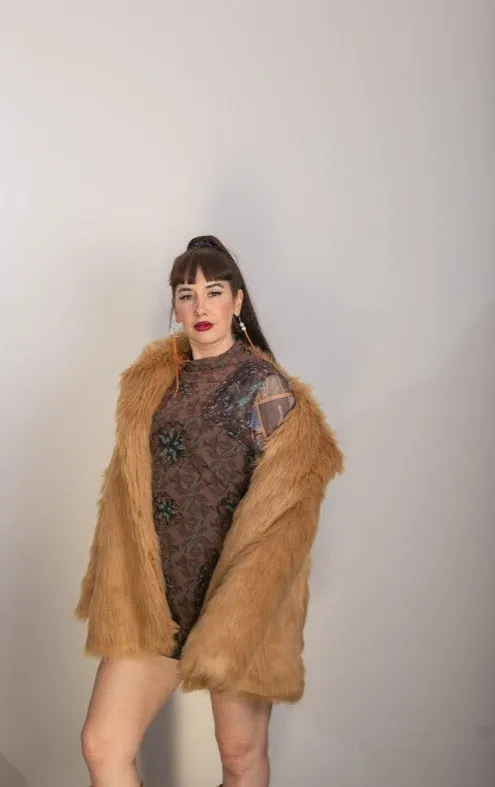 Revival Faux Fur Coat