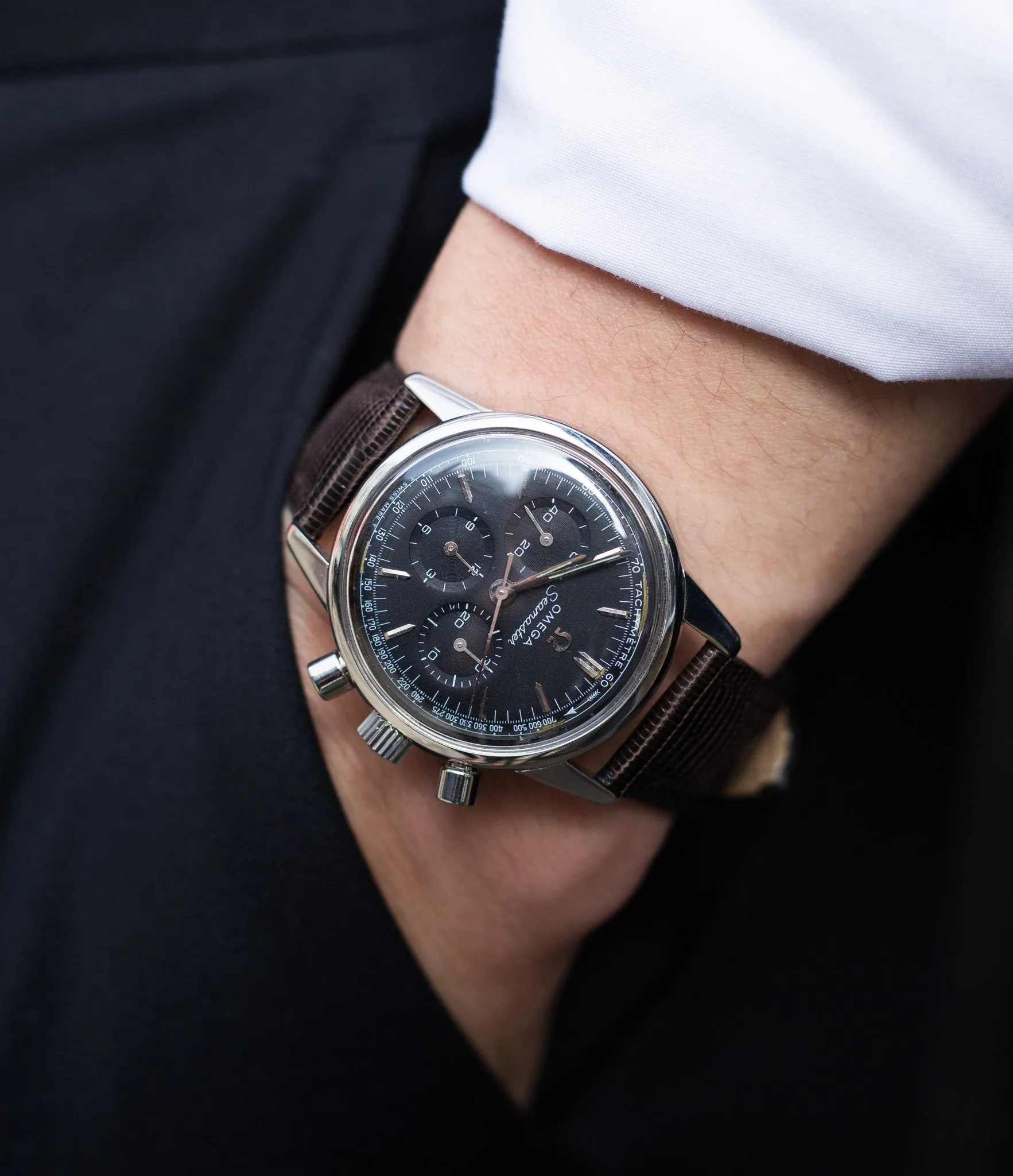 Seamaster Chronograph 105.001 | Black Dial | Steel