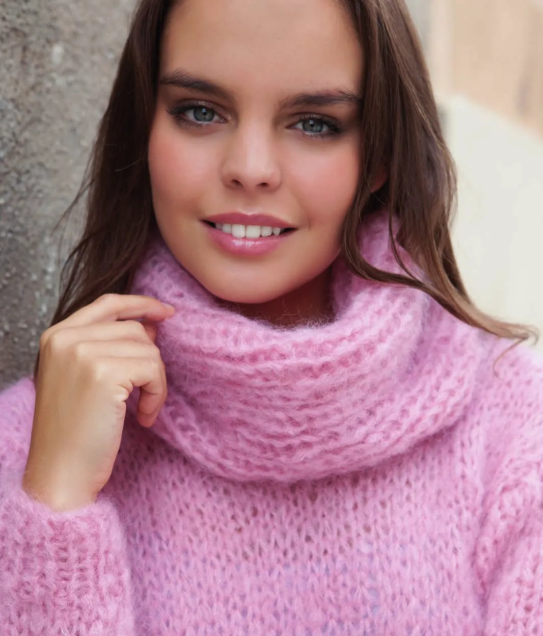 Strickanleitung Pullover aus Ingenua Mohair schnell gestrickt