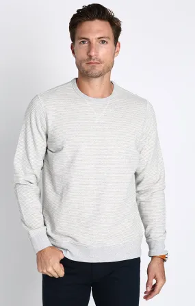 Striped Sustainable Fleece Crewneck