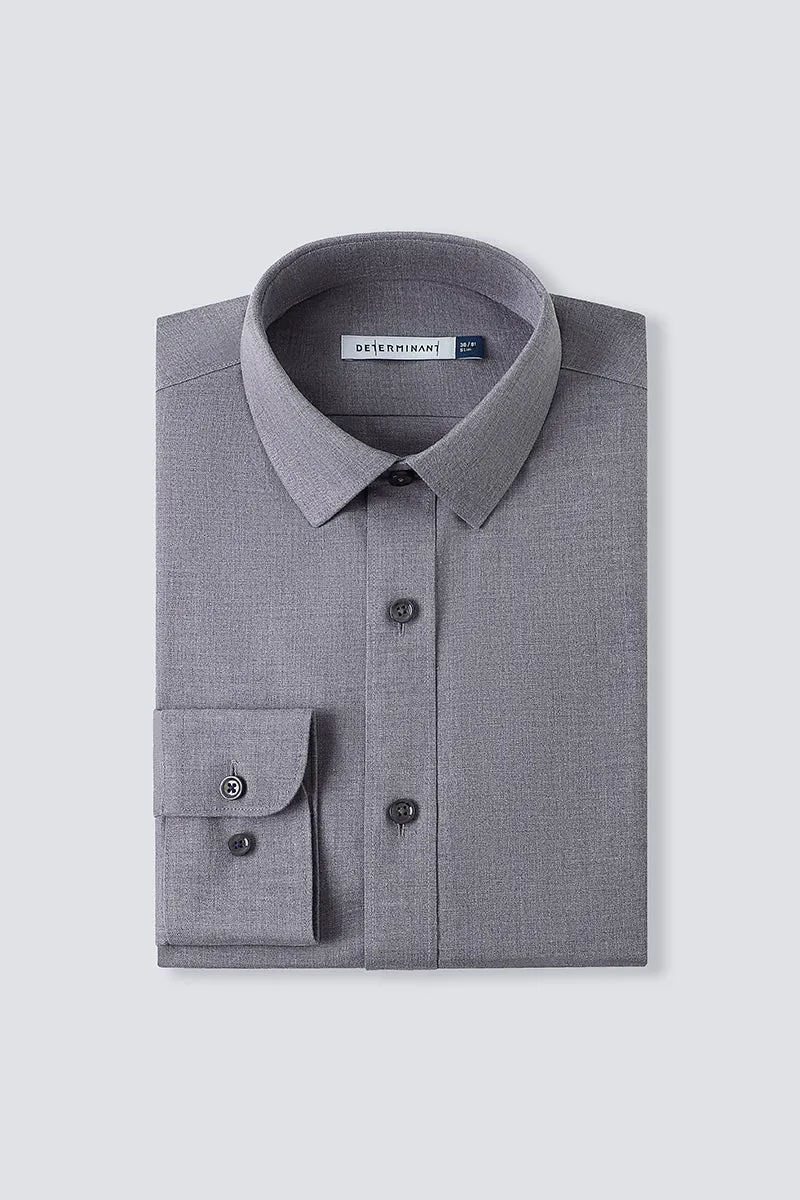 Supreme Cotton-Yak Twill Dress Shirt | Stone Grey 0372DK