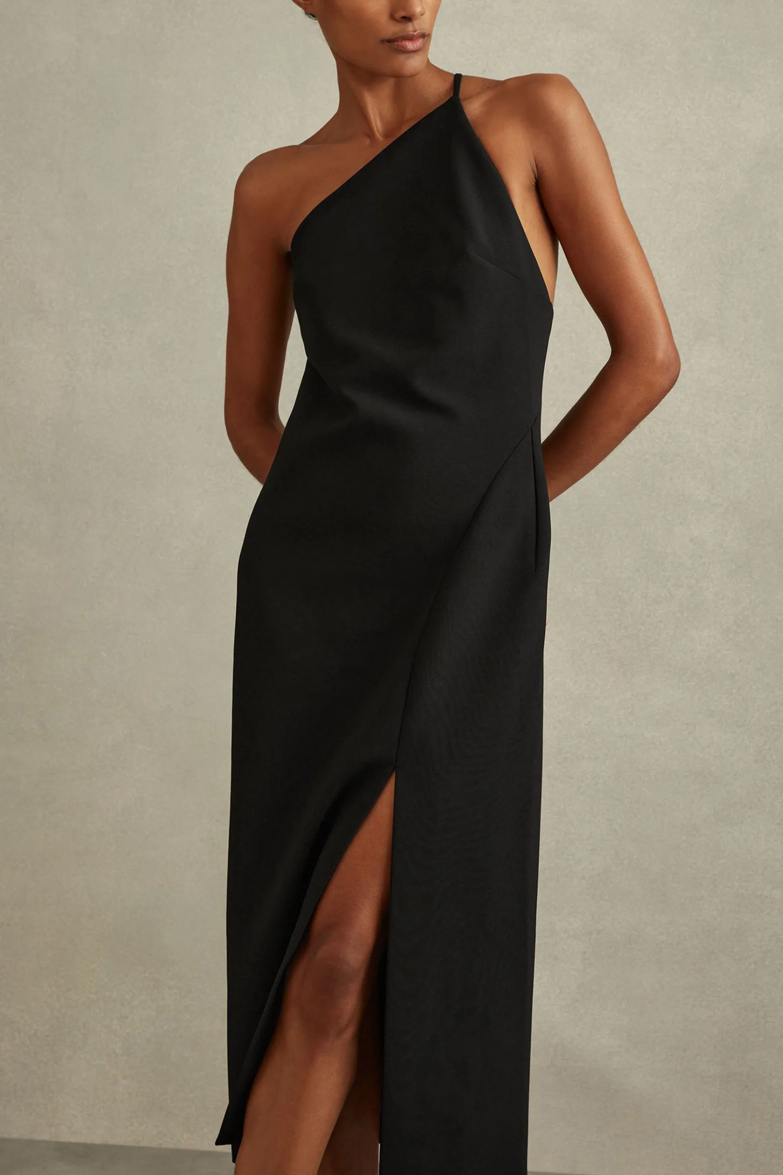 Suri one-shoulder bodycon dress