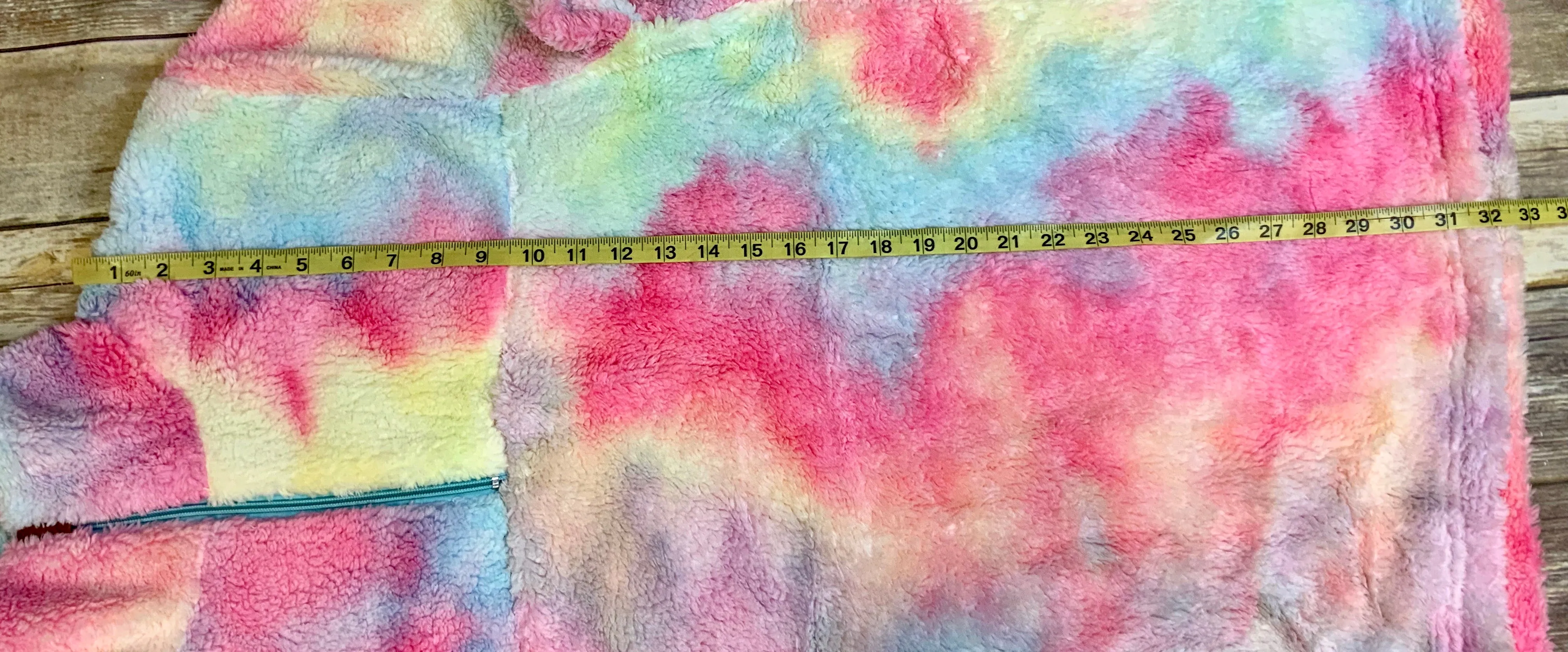 Tie Dye Sherpa Pullovers Kids and Adults