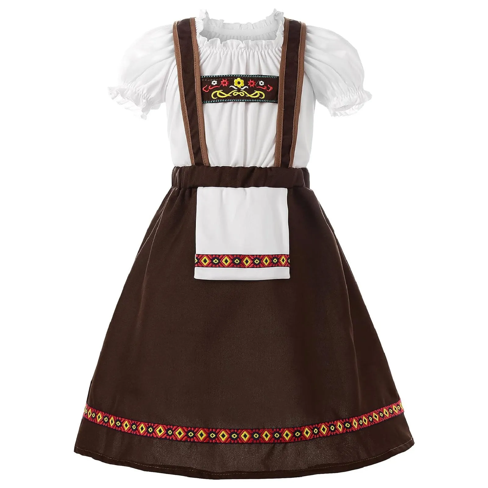 Traditional Oktoberfest Kid's Bavarian Dirndl Dress