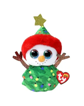 TY Small Xmas Garland Snowman