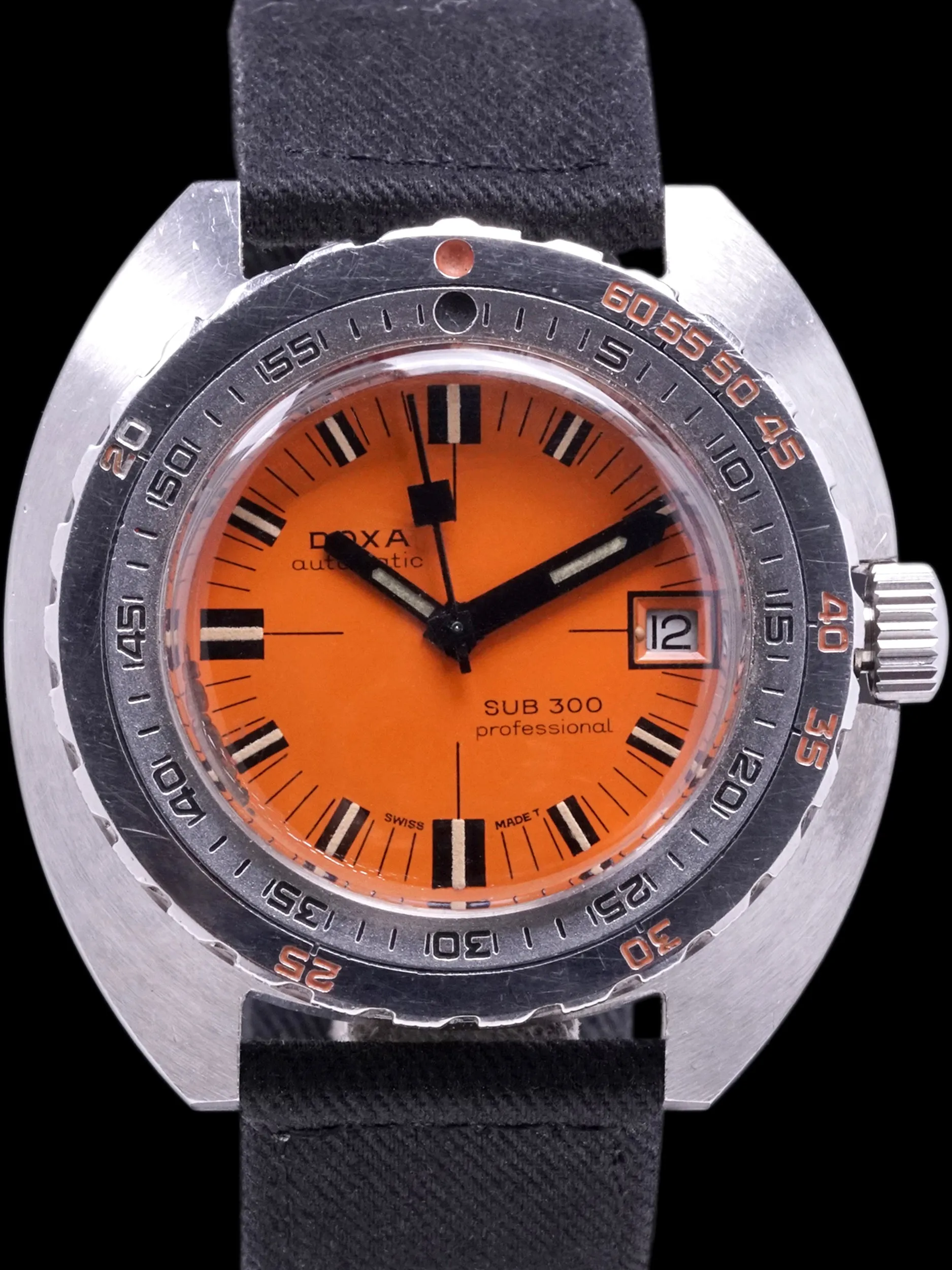 *Unpolished* 1967 DOXA Sub 300 Professional (Ref. 11889-4) "Thin Case"