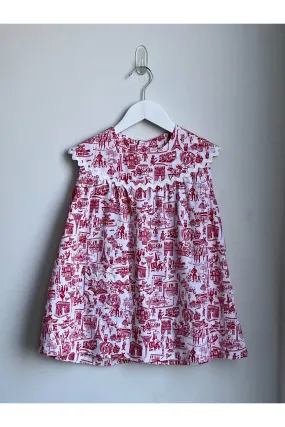 Vintage Rare Paris Print Dress/Top - See Desc for Sizing