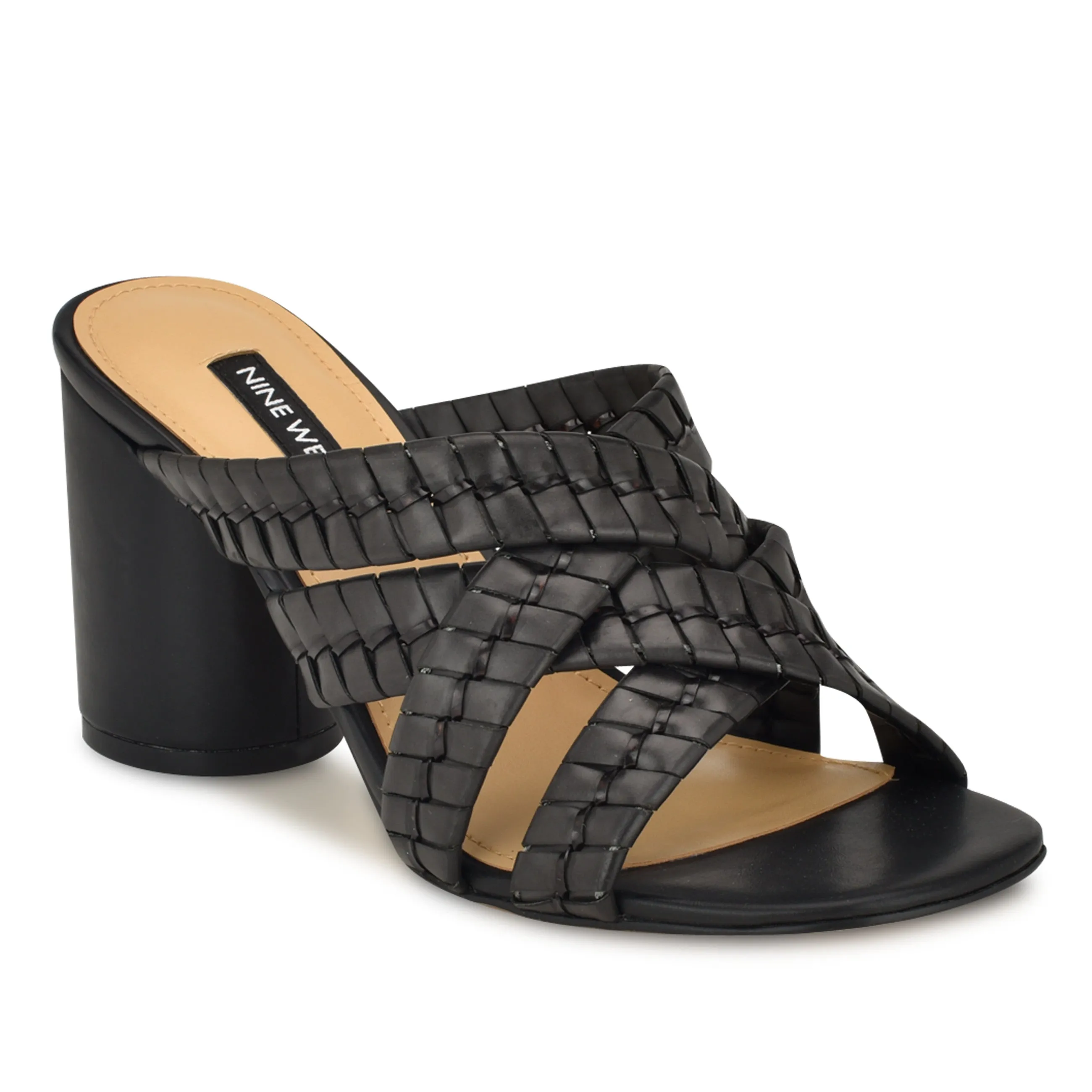 Wenea Strappy Heeled Slide Sandals