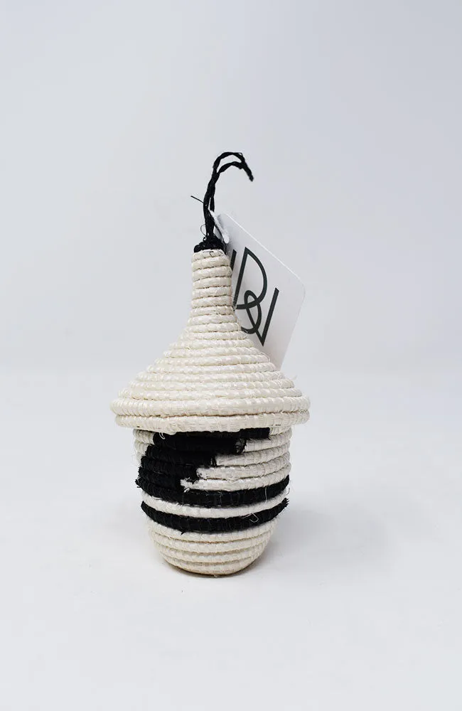 Woven Basket Ornament