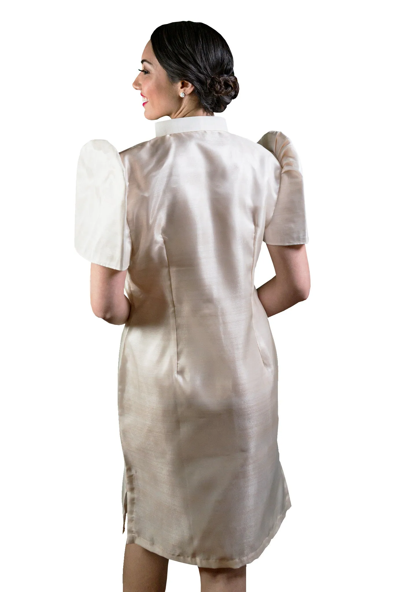 WV06 - Barong Tagalog Dress - Filipiniana