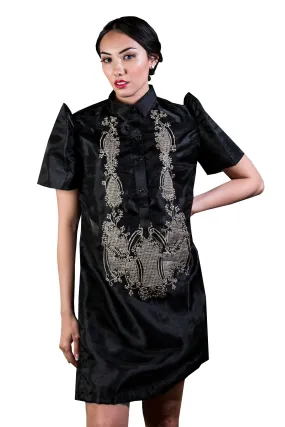 WV08 - Barong Tagalog Dress - Filipiniana