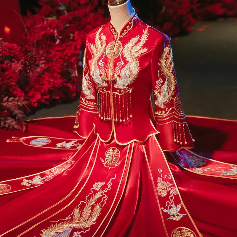 Xiuhe Traditional Bridal Dress No.1 (Deposit   Hire Price)