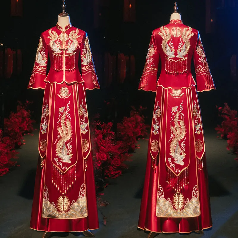 Xiuhe Traditional Bridal Dress No.1 (Deposit   Hire Price)