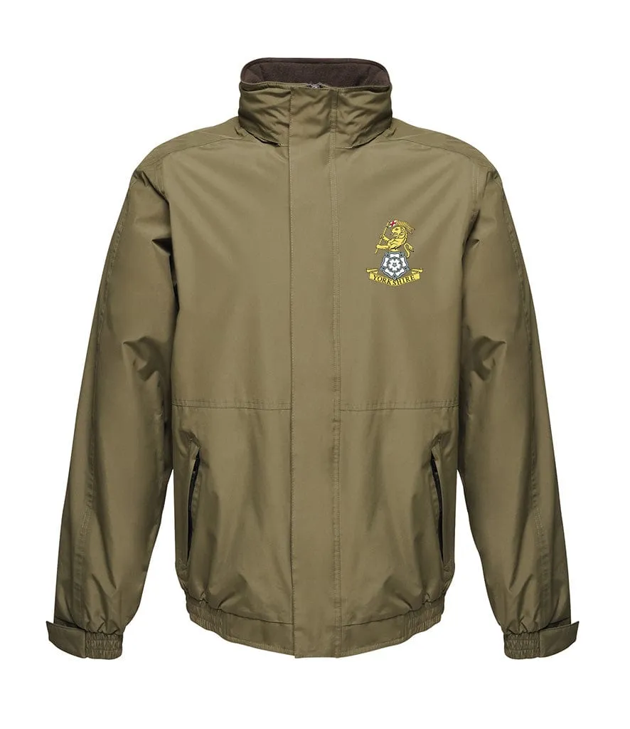 Yorkshire Regiment Embroidered Regatta Waterproof Insulated Jacket