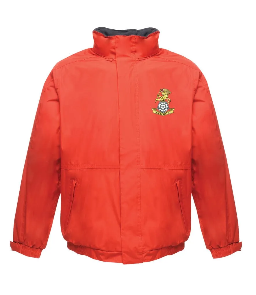 Yorkshire Regiment Embroidered Regatta Waterproof Insulated Jacket